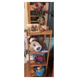 Side Table with Contents