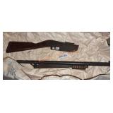 Vintage Wood Toy Shotgun