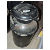 Large Vintage Metal Milk Can