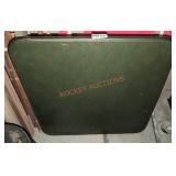 Square Green Folding Table & Chairs