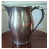 Pewter Stamped Pitcher