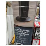 36" Oscillating Tower Fan