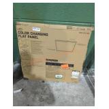 Commercial Electric led color changing flat panel