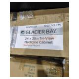 24x25" Tri-View Medicine Cabinet