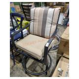 Swivel Patio Cushioned Stool