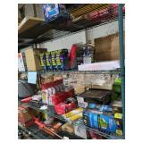 Rack Lot Assorted Items