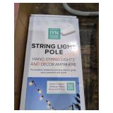 String Light Pole