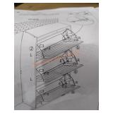 Tilting Drawer Cabinet