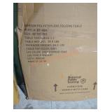 Polyurethane folding table