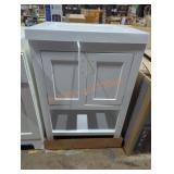 30" white bathroom vanity