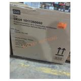 24" freestanding aio stainless steel sink