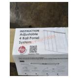 Adjustable 4RIl Panel System