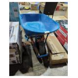 Blue Jackson wheelbarrow