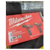 Milwaukee M12 2 tool combo kit