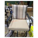 Swivel Cushioned Patio Stool