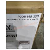 25" Single Bowl Dual Mount Kitchen Sink