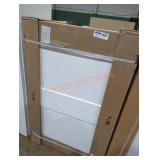 36" w white wall cabinet