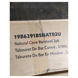 Natural Cane Barstools