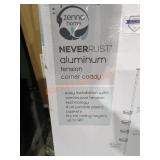 Aluminum Tension Shower Caddy