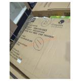 36" x 26" aluminum medicine triview cabinet