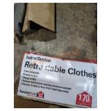 Indoor/Outdoor Retractable Clothesline