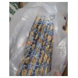 Cape Cod blue stitched area rug