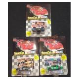 StockCar NASCAR Collectors Card + Car - Qty 3