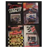 Die Cast Racing Car Replicas with Collectors Cards