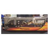 Hot Wheels US Army Racing Team Transporter
