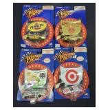 Race Hood Series Die Cast Replica Race Cars Qty 4