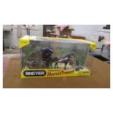 Bryer Stablemates Horse Power Doctors Buggy Model