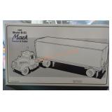 Model B-61 Mack Tractor Trailer Die Cast Replica