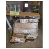 Natural Pine Sliding Wooden Slab Door 96" x