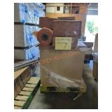 2- 36" Base Cabinets, Floor Easel Husky Floor