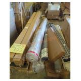 Assorted Area Rugs/Bi-Fold Doors/Bamboo Roll Up