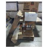 Glenridge Dining Table, Closetmaid Closet Shelf,