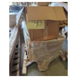 (4)Spiral Twist Obelisk, Bronze/Streamline 59"