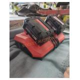 Milwaukee M18 xc 3 ah batteries and charger