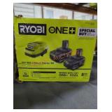 Ryobi 18v 4 ah lithium starter kit