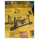 DeWalt 8-1/4" Table Saw w 24-1/2" Rip Capacity