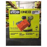 Ryobi 3/8" Drill Driver WITH Accessories