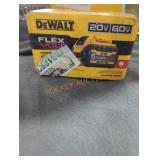 DeWalt 20v/60v 6 ah flex volt lithium ion battery