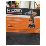 Ridgid 18V 1/2" Hammer Drill Driver Kit