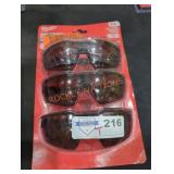 Milwaukee tinted safety glasses