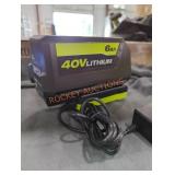Ryobi 40v 6 ah battery and charger