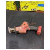 Milwaukee M18 Hackzall Reciprocating Saw, Tool