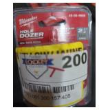 Milwaukee hole dozer