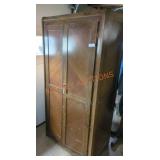 33inx67inx20.5in Wooden Wardrobe