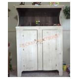 42"W ï¿½ 15"D ï¿½ 61"H Antique Farmhouse Cabinet