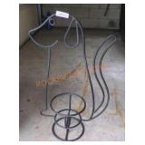 Metal Dog Plant Stand